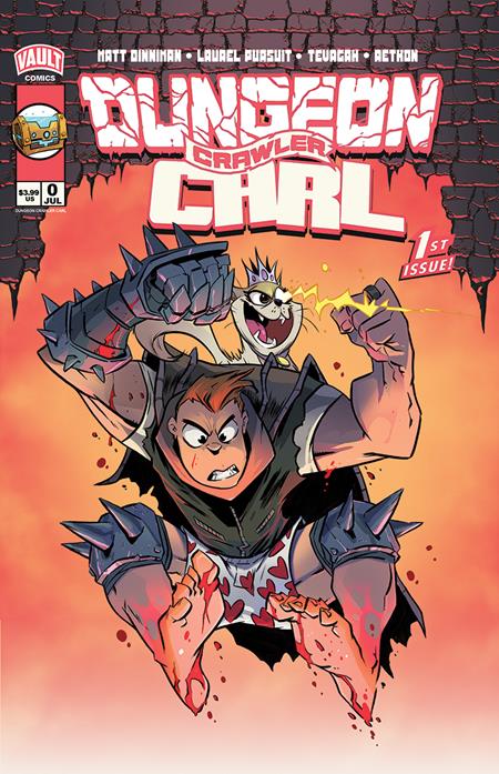 07/15/2026 DUNGEON CRAWLER CARL SPECIAL EDITION #0 CVR D BRETT BEAN VARIANT VAULT COMICS