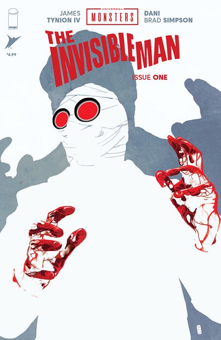 UNIVERSAL MONSTERS THE INVISIBLE MAN #1 (OF 4) 1:100 CHRISTIAN WARD FOIL VARIANT 2025 IMAGE COMICS