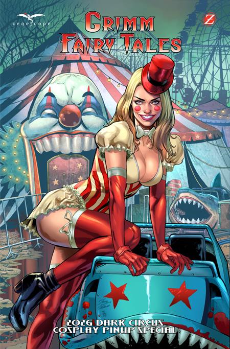 09/09/2026 GRIMM FAIRY TALES 2026 DARK CIRCUS COSPLAY PINUP SPECIAL (ONE SHOT) CVR A IGOR VITORINO DC COMICS