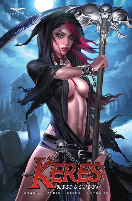 09/09/2026 KERES BLOOD AND SHADOW (ONE SHOT) CVR B JOSH BURNS VARIANT DC COMICS