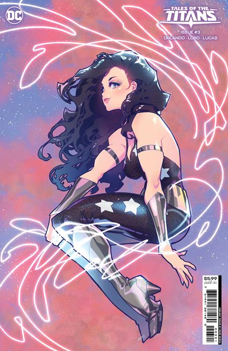 TALES OF THE TITANS #3 (OF 4) CVR B ROSE BESCH CARD STOCK VARIANT 2023 Titans DC COMICS   