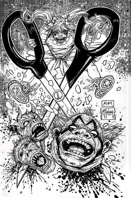 SPAWN THE CURSE OF SHERLEE JOHNSON #3 1:25 FRANK MILLER & TODD MCFARLANE B&W VARIANT 2025 IMAGE COMICS