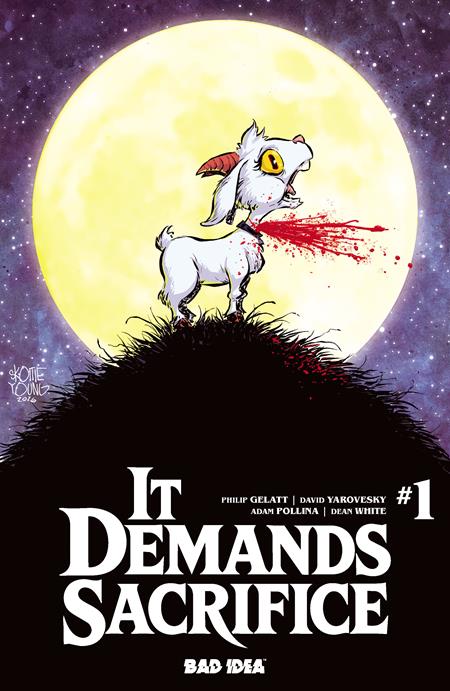 10/07/2026 IT DEMANDS SACRIFICE #1 (OF 4) CVR D SKOTTIE YOUNG FOIL VAR BAD IDEA