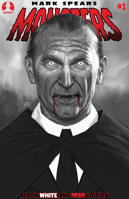09/16/2026 MARK SPEARS MONSTERS #1 7TH PRINT 1:25 MARK SPEARS HUNGRY FOR BLOOD VARIANT DC COMICS