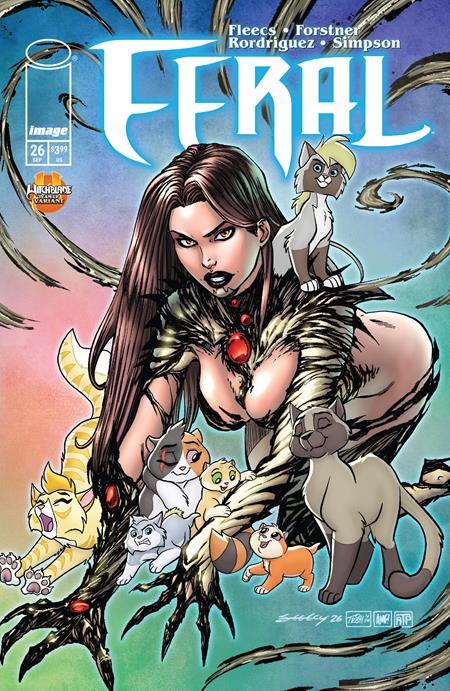 09/23/2026 FERAL #26 CVR D TRISH FORSTNER & TIM SEELEY WITCHBLADE TEAM UP VAR IMAGE COMICS