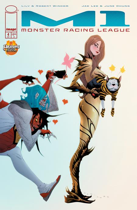 09/23/2026 M1 MONSTER RACING LEAGUE #4 CVR B JAE LEE WITCHBLADE TEAM UP VAR IMAGE COMICS