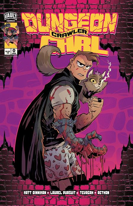 10/07/2026 DUNGEON CRAWLER CARL SPECIAL EDITION #0 2ND PRINT CVR C BRETT BEAN VARIANT