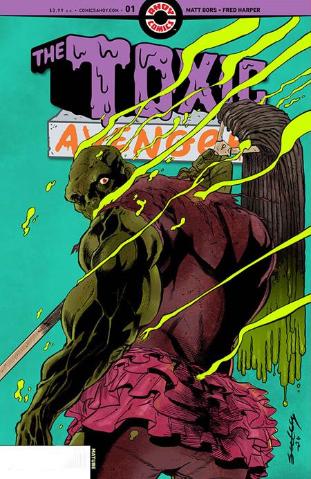 TOXIC AVENGER #1 (OF 5) SEELEY 1:5 VARIANT 2024 AHOY COMICS