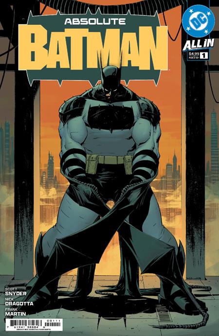 ABSOLUTE BATMAN #1 CVR A NICK DRAGOTTA 1ST PRINT 2024 Absolute Batman DC COMICS