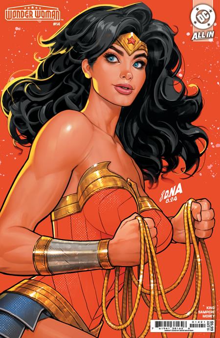 10/16/2024 WONDER WOMAN #14 CVR C DAVID NAKAYAMA CARD STOCK VAR  DC COMICS   