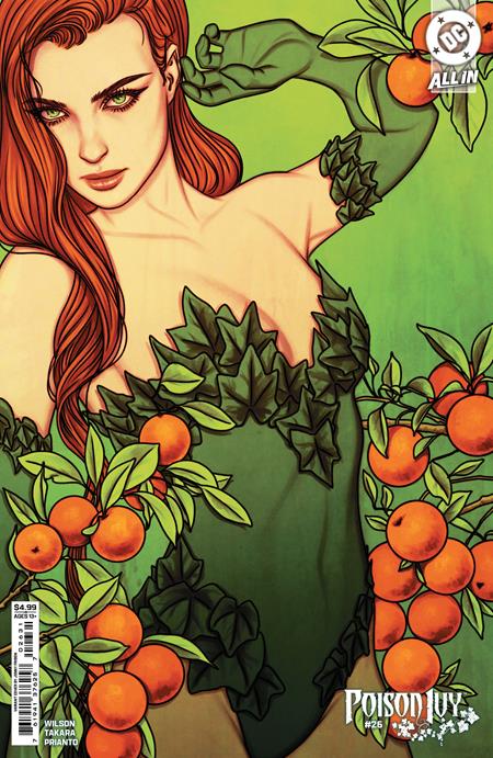 10/02/2024 POISON IVY #26 CVR B JENNY FRISON CARD STOCK VARIANT  DC COMICS   