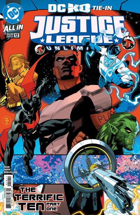 JUSTICE LEAGUE UNLIMITED #12 CVR A DAN MORA (DC K.O.) 2025 Justice League DC COMICS