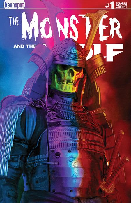 MARK SPEARS MONSTERS THE MONSTER & THE WOLF #1 CVR B 1:250 MARK SPEARS HOLOFOIL VARIANT 2025 EX POSSE HOLDINGS