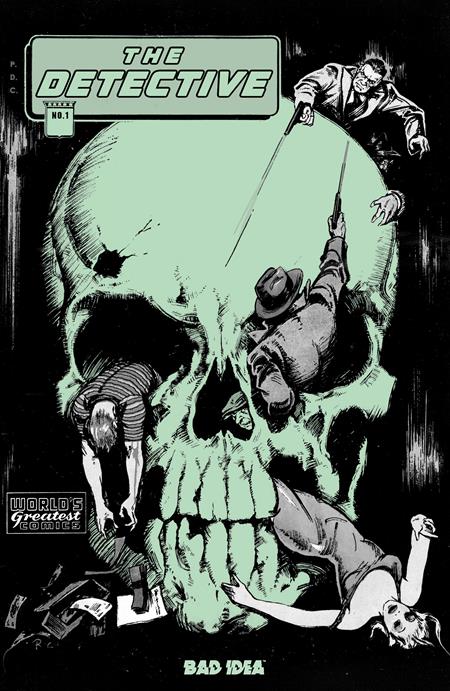 10/21/2026 DETECTIVE #1 (OF 2) CVR F GUS RICCA OLD MASTERS GLOW IN THE DARK VARIANT