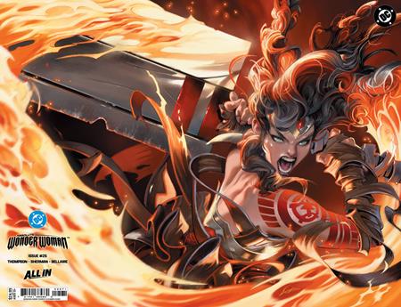 10/28/2026 ABSOLUTE WONDER WOMAN #25 CVR G ALEXANDER LOZANO DC SHOWCASE WRAPAROUND FOIL VAR DC COMICS