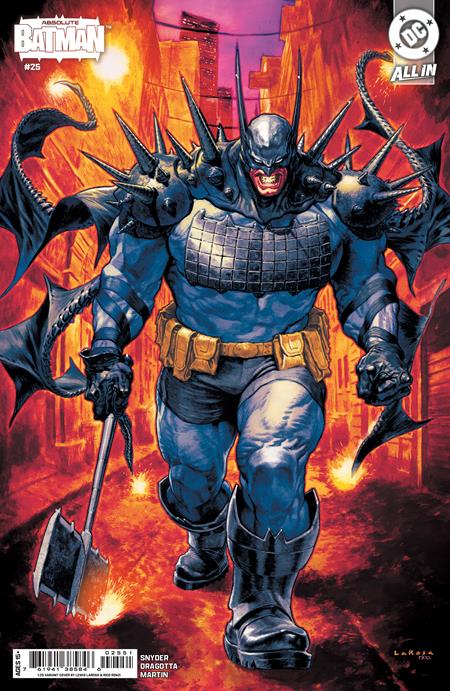 10/28/2026 ABSOLUTE BATMAN #25 1:25 LEWIS LAROSA CARD STOCK VARIANT Absolute Batman DC COMICS