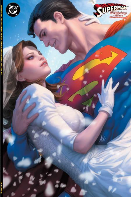 10/28/2026 SUPERMAN THE WEDDING ALBUM 30TH ANNIVERSARY SPECIAL #1 (ONE SHOT) CVR B STANLEY ARTGERM LAU CARD STOCK VARIANT DC COMICS