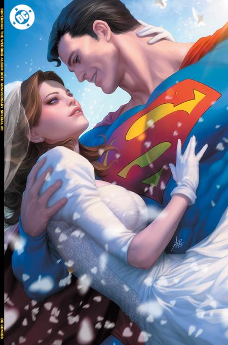 10/28/2026 SUPERMAN THE WEDDING ALBUM 30TH ANNIVERSARY SPECIAL #1 (ONE SHOT) CVR E STANLEY ARTGERM LAU FOIL VARIANT DC COMICS