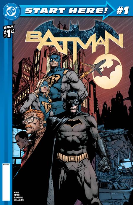 09/02/2026 DC START HERE BATMAN #1 (REBIRTH) 2016