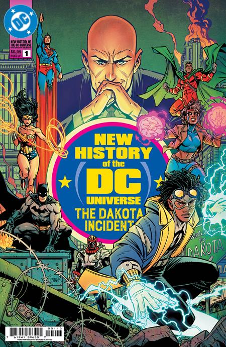 10/14/2026 NEW HISTORY OF THE DC UNIVERSE THE DAKOTA INCIDENT #1 3RD PRINT VARIANT