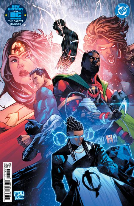 10/14/2026 NEW HISTORY OF THE DC UNIVERSE THE DAKOTA INCIDENT #1 3RD PRINT GALMON VARIANT