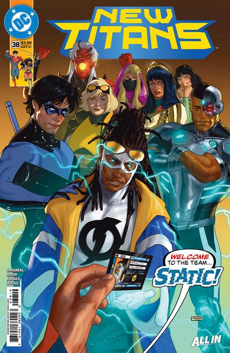 10/14/2026 NEW TITANS #38 2ND PRINT TAURIN CLARKE VARIANT
