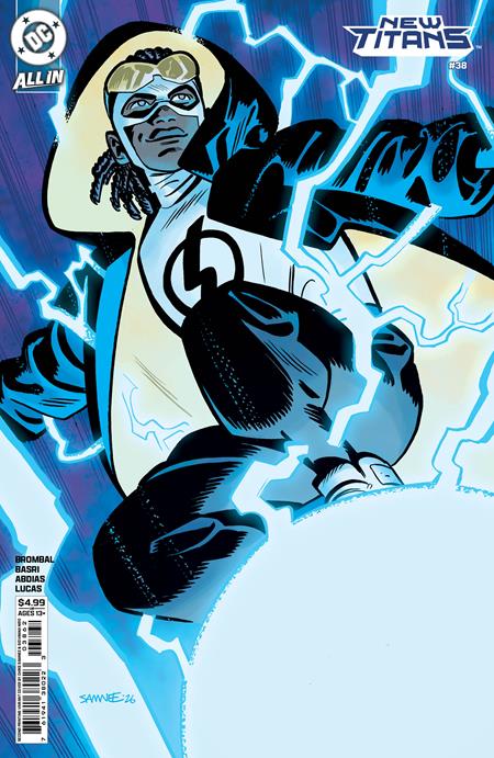 10/14/2026 NEW TITANS #38 2ND PRINT SAMNEE CARD STOCK VARIANT