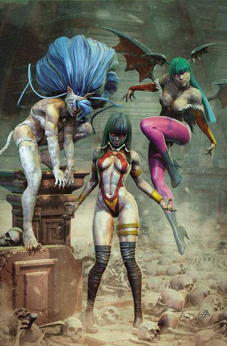 10/28/2026 VAMPIRELLA VS DARKSTALKERS SPECIAL #1 (ONE SHOT) 1:15 BJORN BARENDS VIRGIN VARIANT