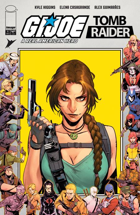 10/07/2026 GI JOE A REAL AMERICAN HERO TOMB RAIDER #1 (OF 5) 1:100 LORENZO TAMMETTA & MIKE SPICER FOIL VARIANT