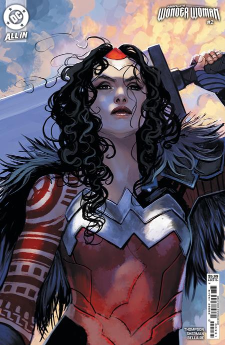 ABSOLUTE WONDER WOMAN #2 CVR C STEPHANIE HANS CARD STOCK VARIANT 2024 Absolute Wonder Woman DC COMICS