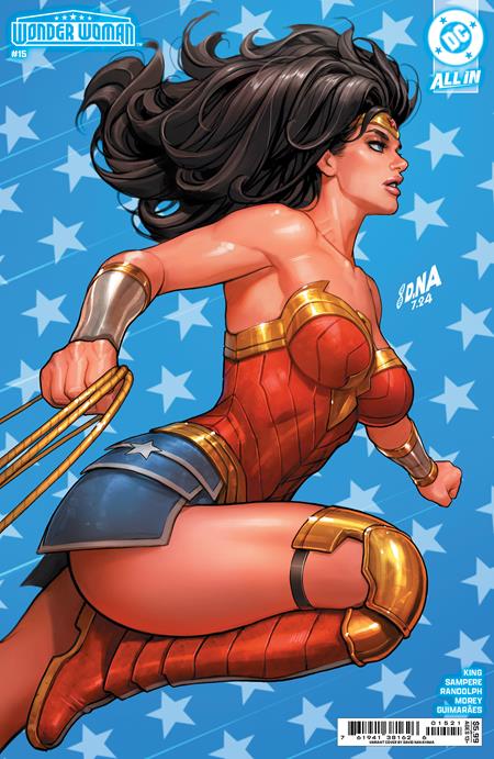 11/20/2024 WONDER WOMAN #15 CVR B DAVID NAKAYAMA CARD STOCK VARIANT  DC COMICS   