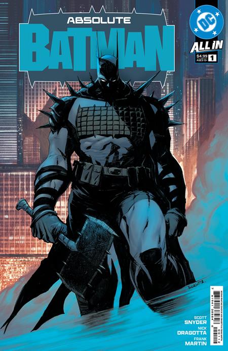 10/30/2024 ABSOLUTE BATMAN #1 2ND PRINT DRAGOTTA VARIANT  DC COMICS   