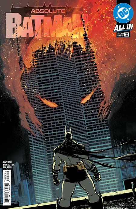 12/25/2024 ABSOLUTE BATMAN #2 2ND PRINT COVER A DRAGITTA VARIANT