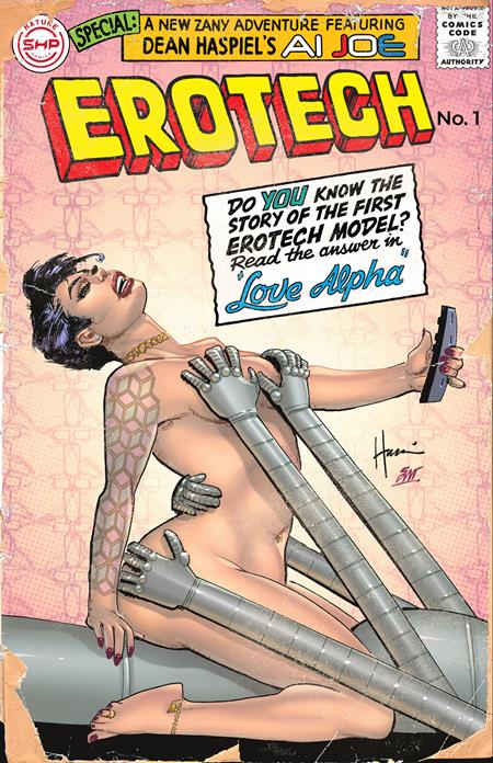 EROTECH #1 (OF 5) 1:5 HOWARD CHAYKIN VARIANT 2025 SHP