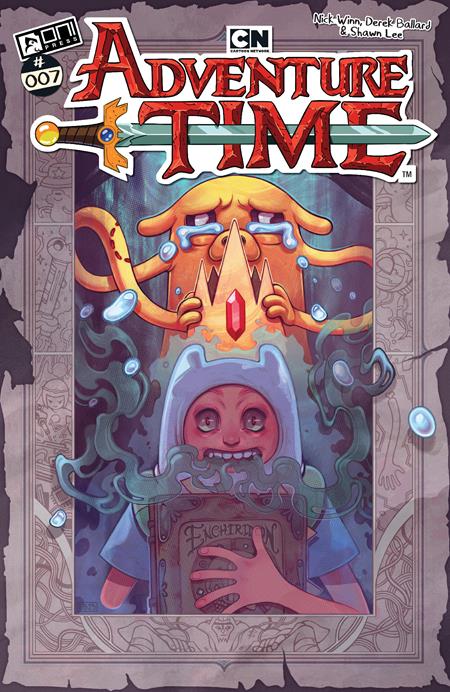ADVENTURE TIME (2025) #7 1:10 ELIZABETH BEALS TRIPTYCH VARIANT 2025 ONI PRESS