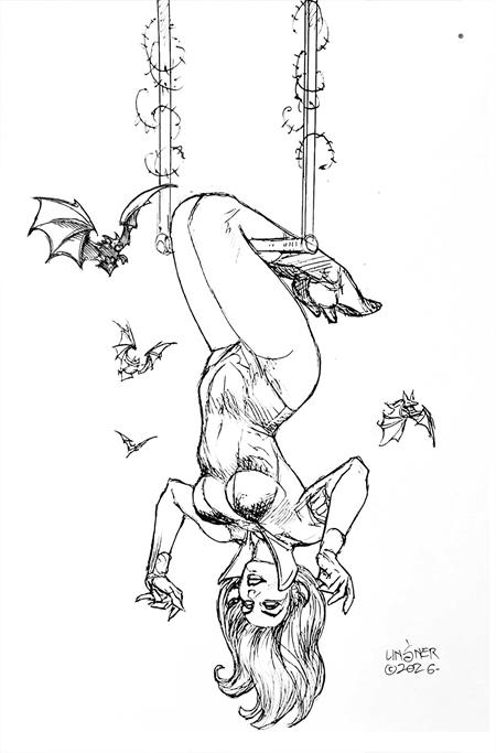 10/21/2026 VAMPIRELLA (2026) #7 1:10 JOSEPH MICHAEL LINSNER LINE ART VIRGIN VARIANT DYNAMITE ENTERTAINMENT