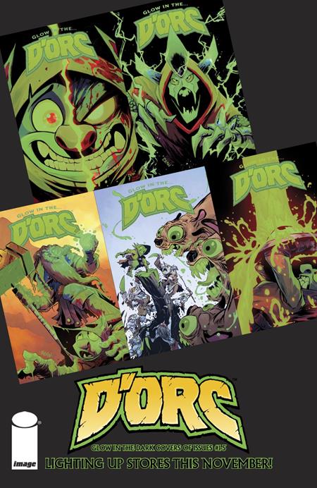 11/25/2026 DORC #1-5 GLOW IN THE DORC VARIANT BUNDLE IMAGE COMICS