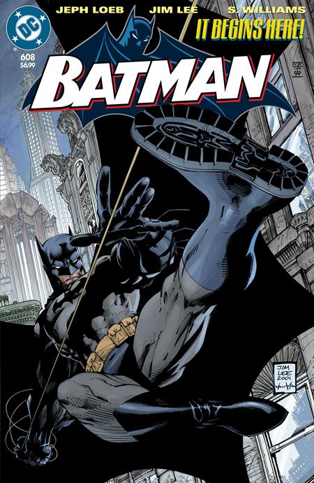 01/01/2025 BATMAN #608 FACSIMILE EDITION CVR B JIM LEE FOIL VARIANT DC COMICS