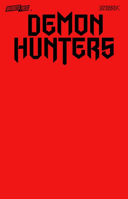 01/14/2026 DEMON HUNTER SKETCHBOOK (ONE SHOT) BLOODLINE RED BLANK IMAGE COMICS