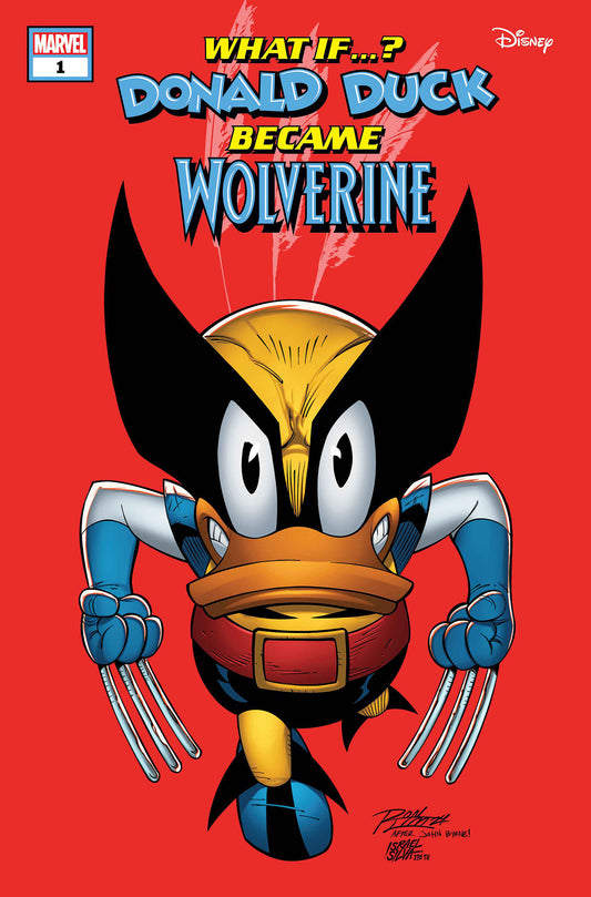 07/31/2024 WHAT IF DONALD DUCK BECAME WOLVERINE #1 RON LIM VAR  MARVEL COMICS   