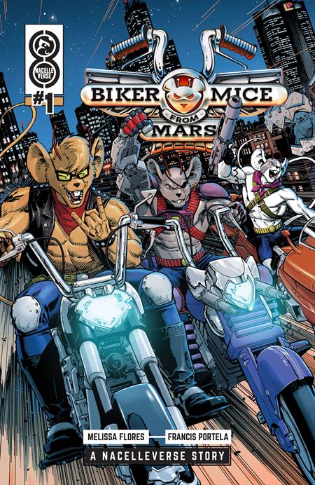 BIKER MICE FROM MARS #1 CVR A WEAVER 2024  ONI PRESS INC.   