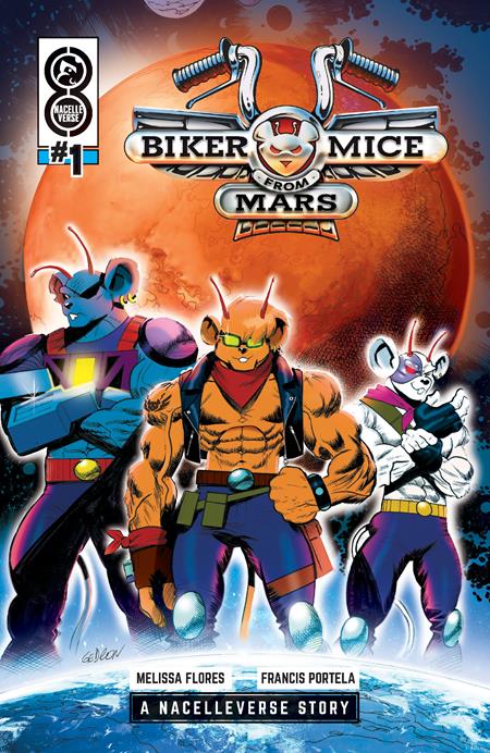 BIKER MICE FROM MARS #1 CVR B GEDEON 2024  ONI PRESS INC.   