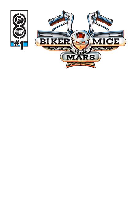 BIKER MICE FROM MARS #1 CVR D BLANK SKETCH VARIANT 2024  ONI PRESS INC.   