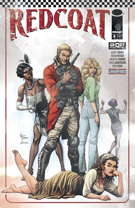 REDCOAT #4 CVR B FRANK & ANDERSON 2024  IMAGE COMICS   