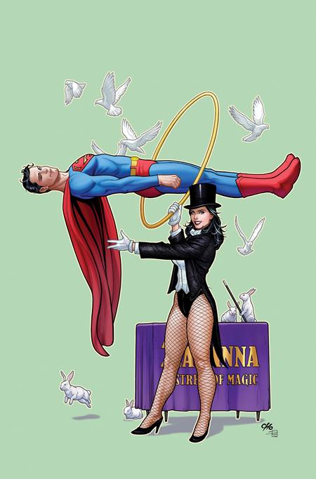 SUPERMAN #16 CVR C FRANK CHO CARD STOCK VARIANT (ABSOLUTE POWER) 2024 Superman DC COMICS   