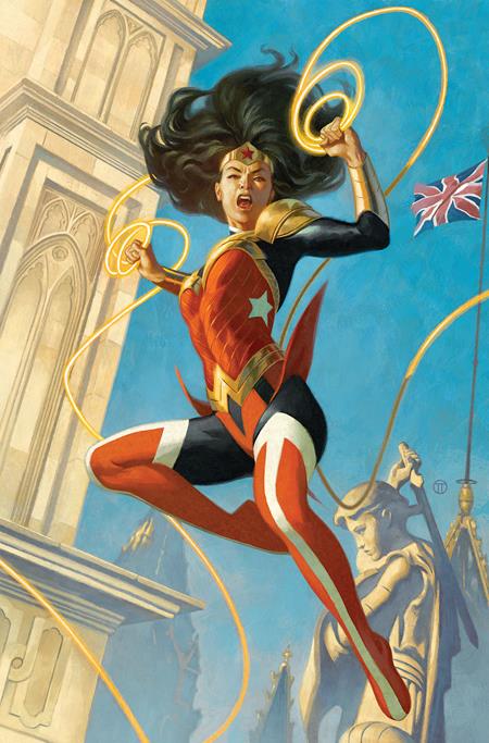 WONDER WOMAN #11 CVR B JULIAN TOTINO TEDESCO CARD STOCK VARIANT (ABSOLUTE POWER) 2024 Wonder Woman DC COMICS   