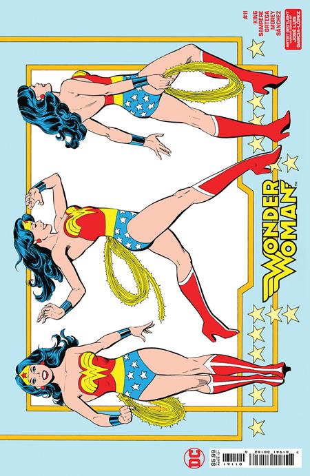 WONDER WOMAN #11 CVR D JOSE LUIS GARCIA-LOPEZ ARTIST SPOTLIGHT WRAPAROUND CARD STOCK VARIANT (ABSOLUTE POWER) 2024 Wonder Woman DC COMICS   