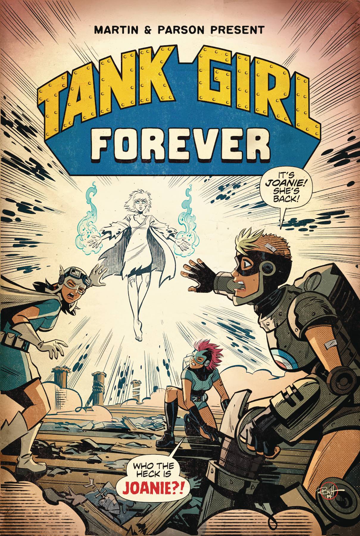 TANK GIRL #6 CVR A PARSON 2019 Tank Girl TITAN COMICS   