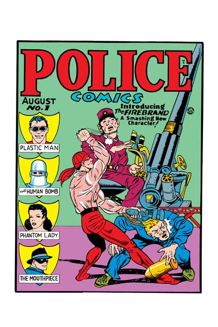 POLICE COMICS #1 FACSIMILE EDITION 2024  DC COMICS   