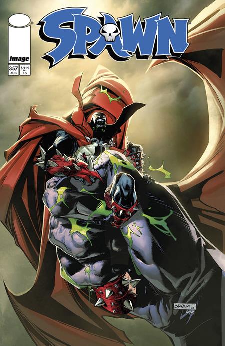 SPAWN #357 CVR B BARBERI 2024 Spawn IMAGE COMICS   